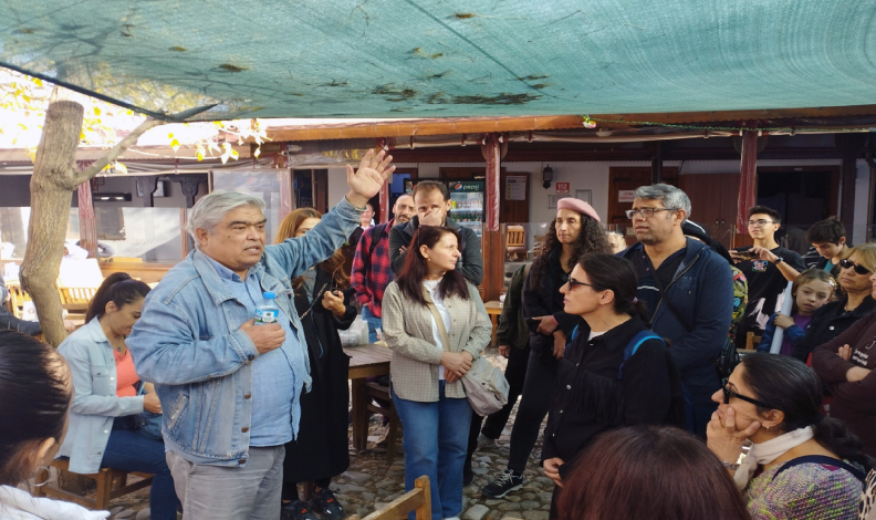 Öğretmenler Menteşe’nin tarihi dokusunu gezdi