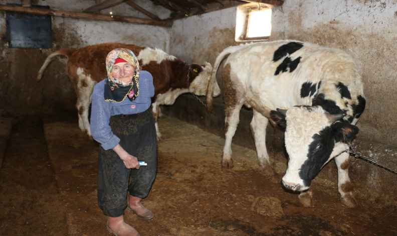 79 yaşındaki kadının hayat mücadelesi