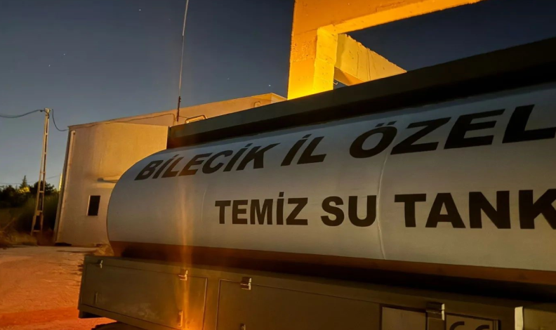 Sosyal tesislerine su takviyesi
