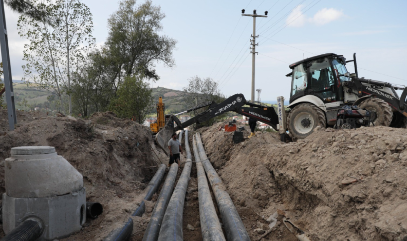 8 ayda 850 milyon liralık altyapı yatırımı