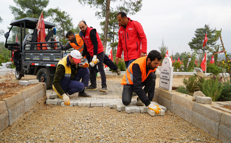 Mezarlıklara bakım ve onarım