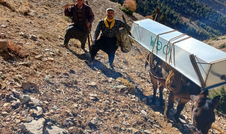 Meralara su sıvatları yerleştirildi