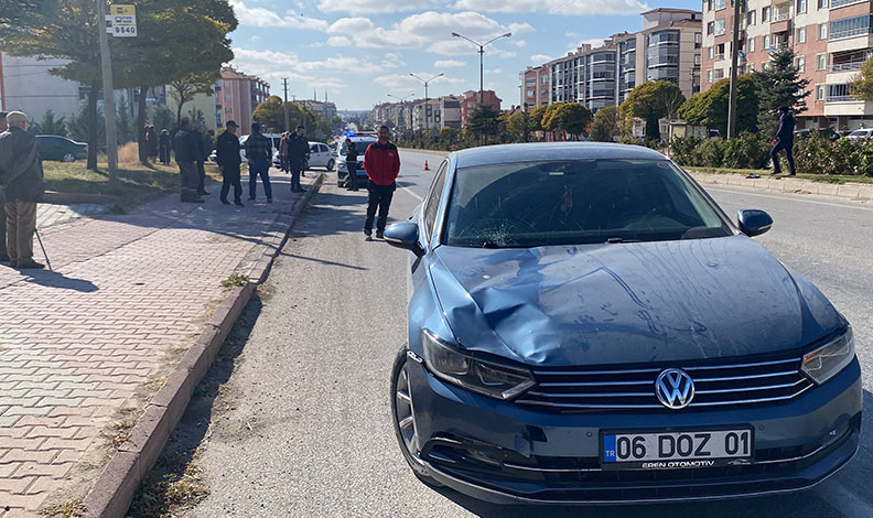Yolun karşısına geçmek isterken otomobilin çarptığı kadın öldü