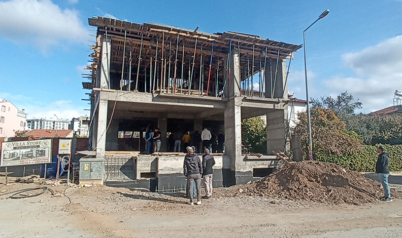 Balıkesir’de inşaatta şüpheli ölüm