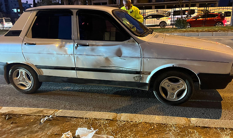 Motosiklet ile otomobil çarpıştı: 1 yaralı