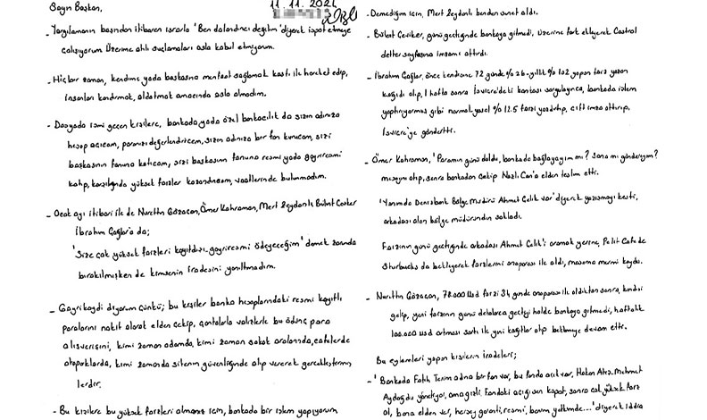 Bir çok ismi tefecilikle suçladı